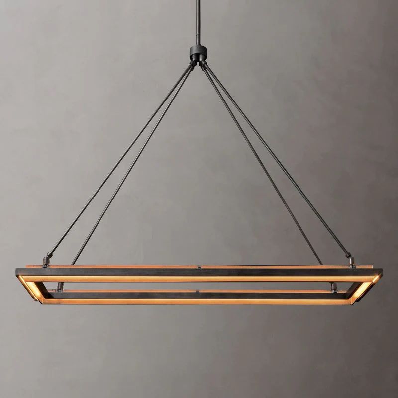 Pera Rectangular Chandelier 48"/62"