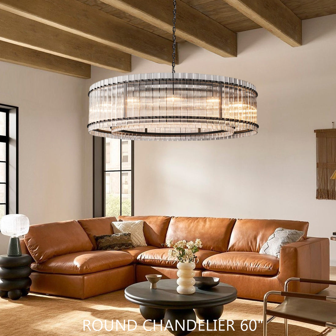 San Marco Round Chandelier 60"