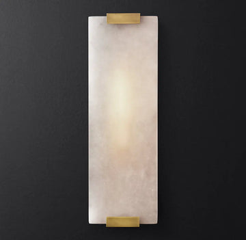 Ravage Alabaster Grand Sconce