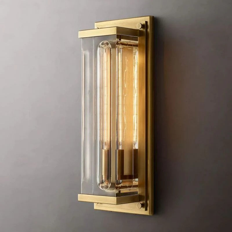 Savile Outdoor Rectangular Wall Sconce