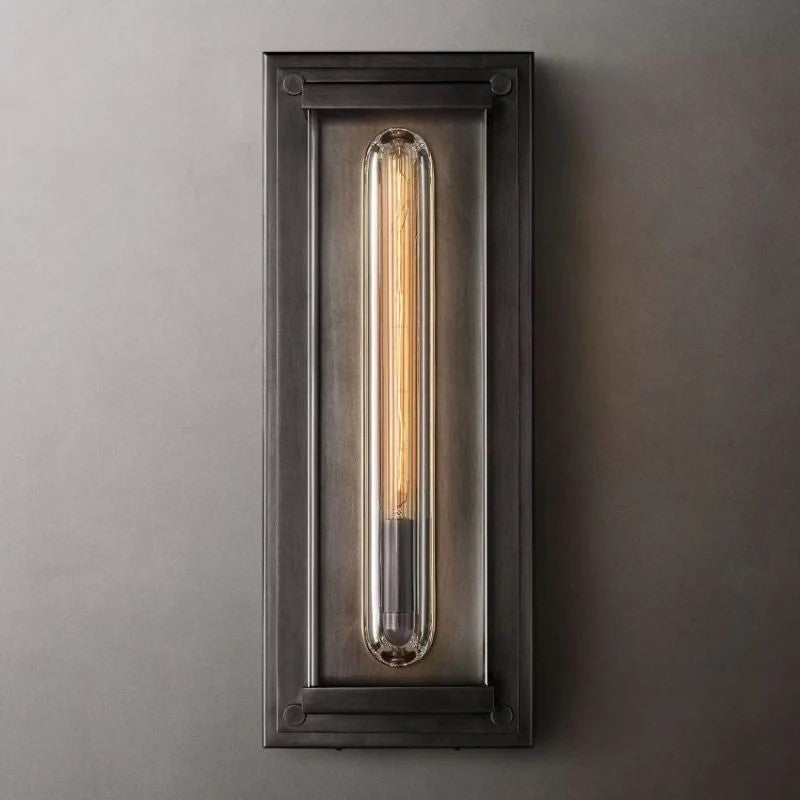 Savile Outdoor Rectangular Wall Sconce