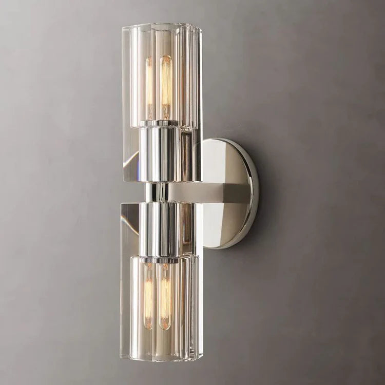 Arcachon Crystal Linear Wall Sconce 13"H