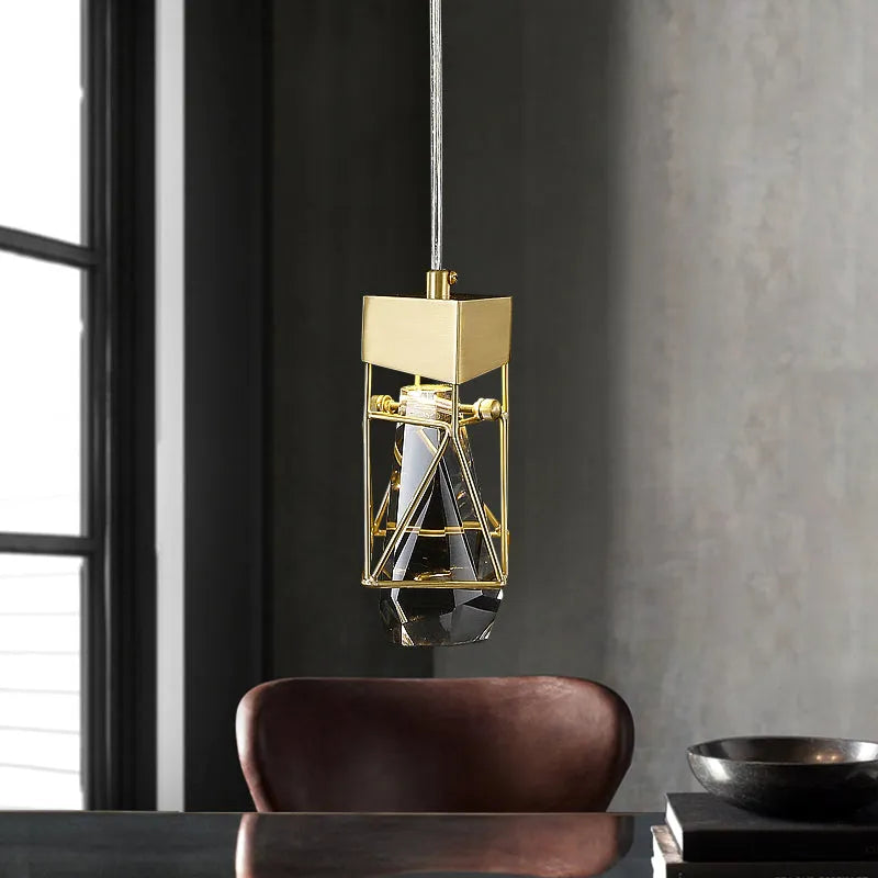 Riley Modern Crystal Pendant 1 Lights