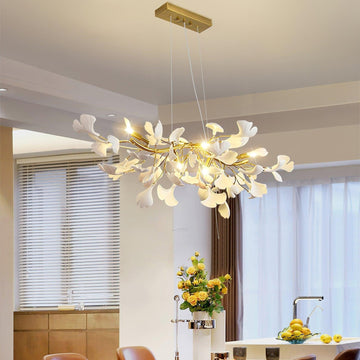 Ginkgo Chandelier Style D