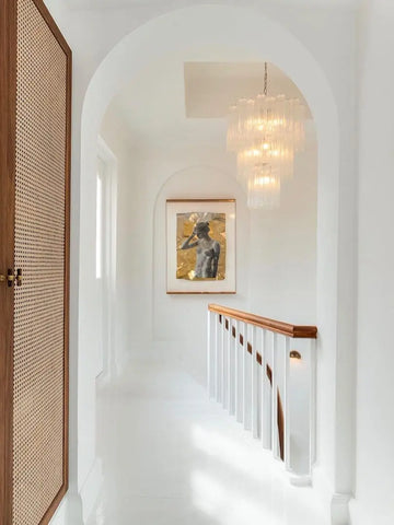 Murano Chandelier – 48 tubes – Transparent