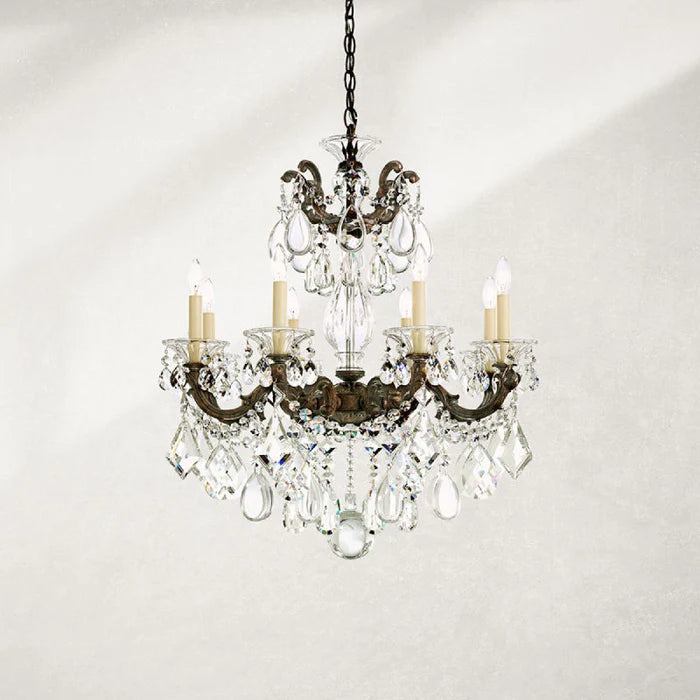 Traditional Crystal  5073 La Scala 8-lt 25" Chandelier
