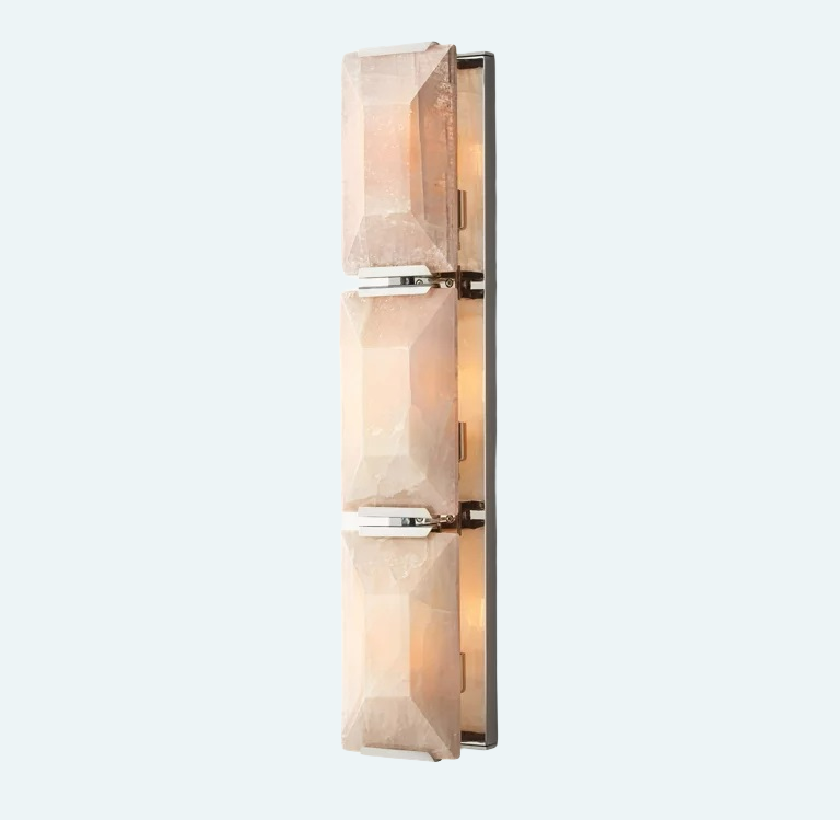 Harlow Calcite Triple Wall Sconce