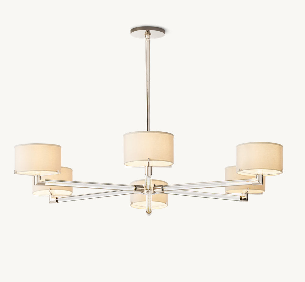 TRUMAN ROUND CHANDELIER 48"