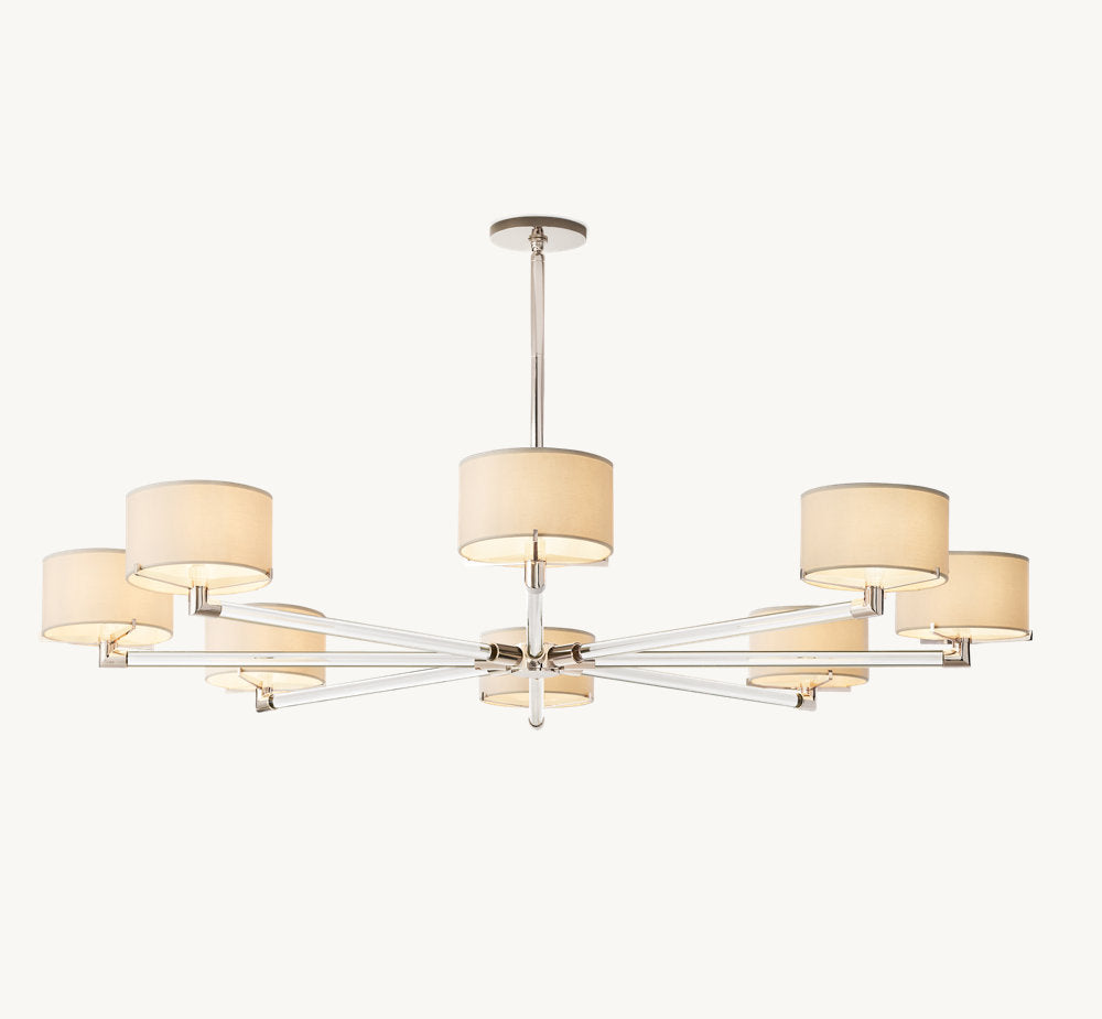 TRUMAN ROUND CHANDELIER 60"