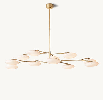 Brindille Two-Tier Chandelier 65''